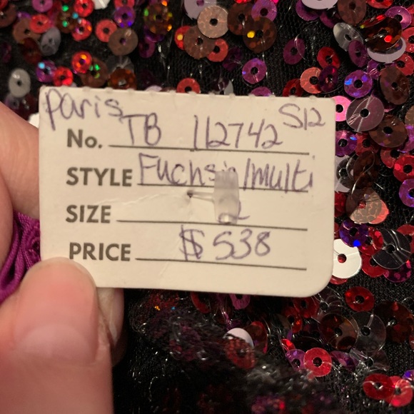 Tony Bowls Paris Prom / formal dress - Picture 4 of 5